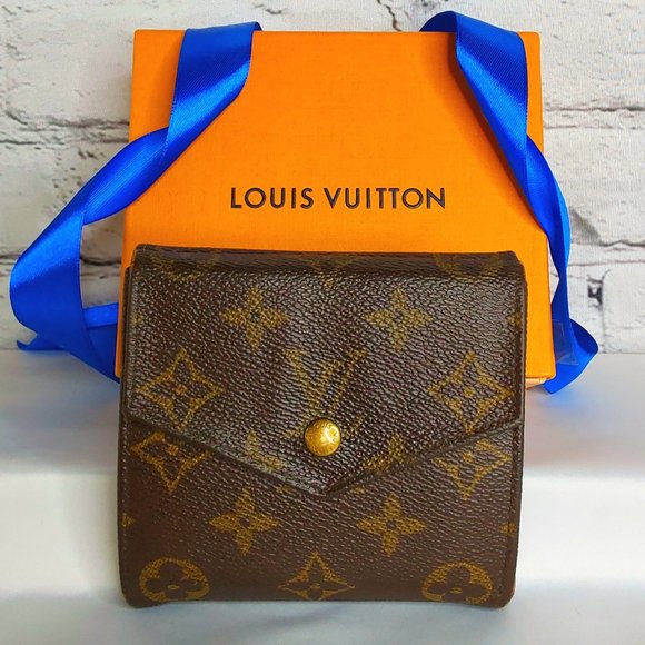 Louis Vuitton Handbags - 'LOUIS VUITTON' 'PORTEFEUILLE 'ELISE' TRIFOLD LEATHER MONOGRAM WALLET & BOX SET